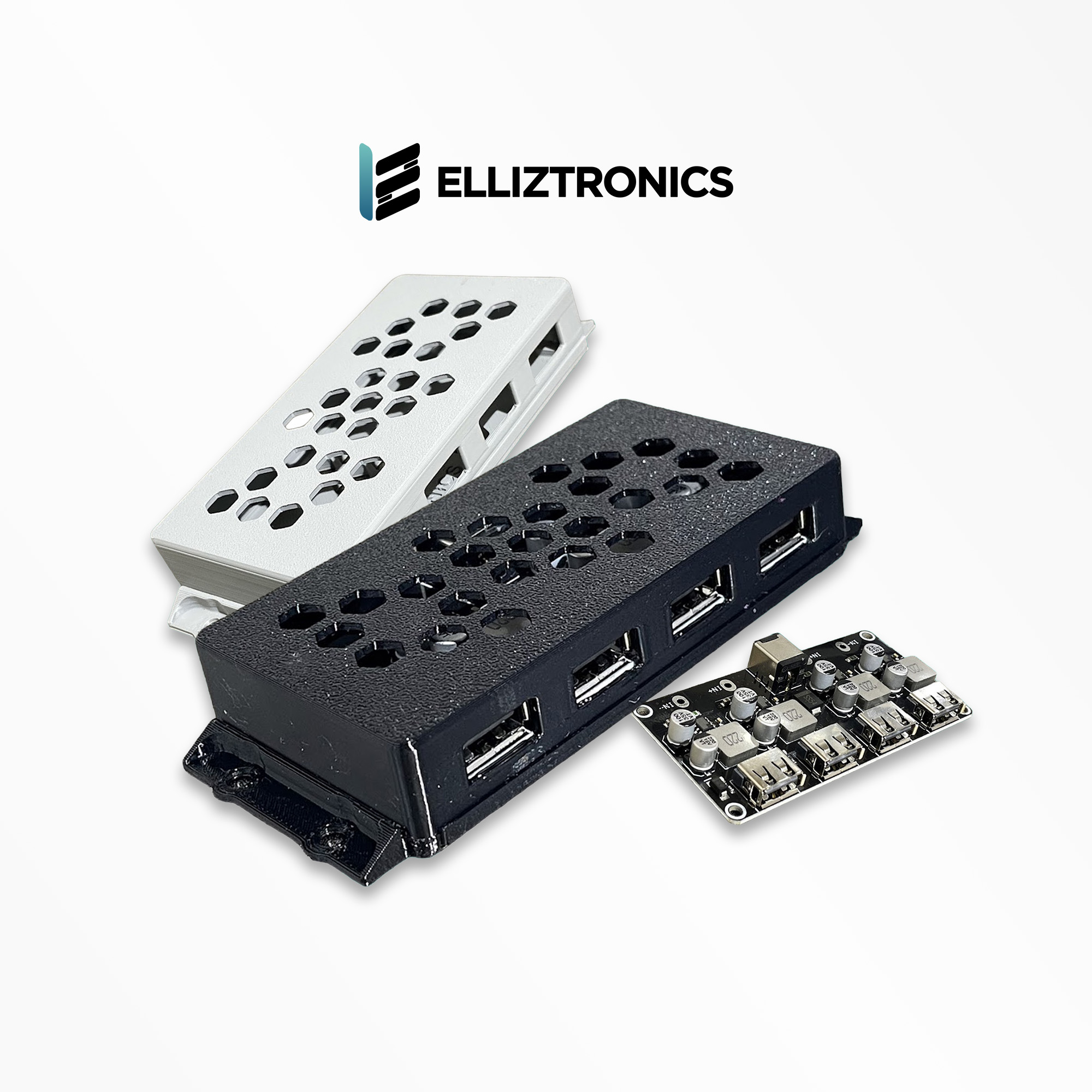 Elliztronics USB DC-DC buck converter enclosure